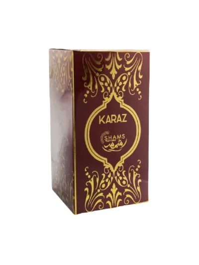 Karaz 100ml apa de parfum femei. Un parfum oriental floral cu tente gurmande. Parfum original de la Shams perfumes, fabricat in Emiratele Arabe Unite.