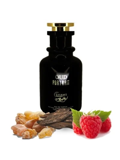 Parfum cu aroma de oud rafinat Oud Portrait, un parfum floral lemnos.