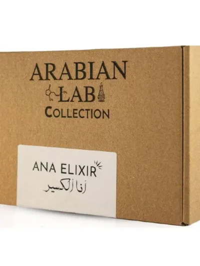 Ana Elixir Arabian Lab Collection parfum persistent miros fructat oriental. Un melanj de arome, dulci, usor gurmande, usor citrice cu o atingere mosc.