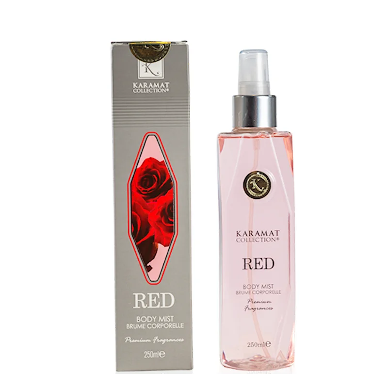 Red 250ml, parfum arabesc de corp si par, un miros oriental floral. Body Mist de inalta calitate, cu persistenta indelungata si siaj puternic.