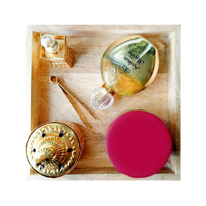 Set Suport De Ars Oud Ulei De Parfum Si Parfum Arabesc