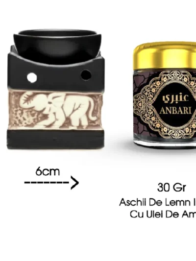 Set Aromaterapie Naturala Bakhoor Fara Fum