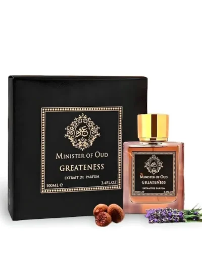 Extrait De Parfum Fragrance World Minister Of Oud Greatness 100ml