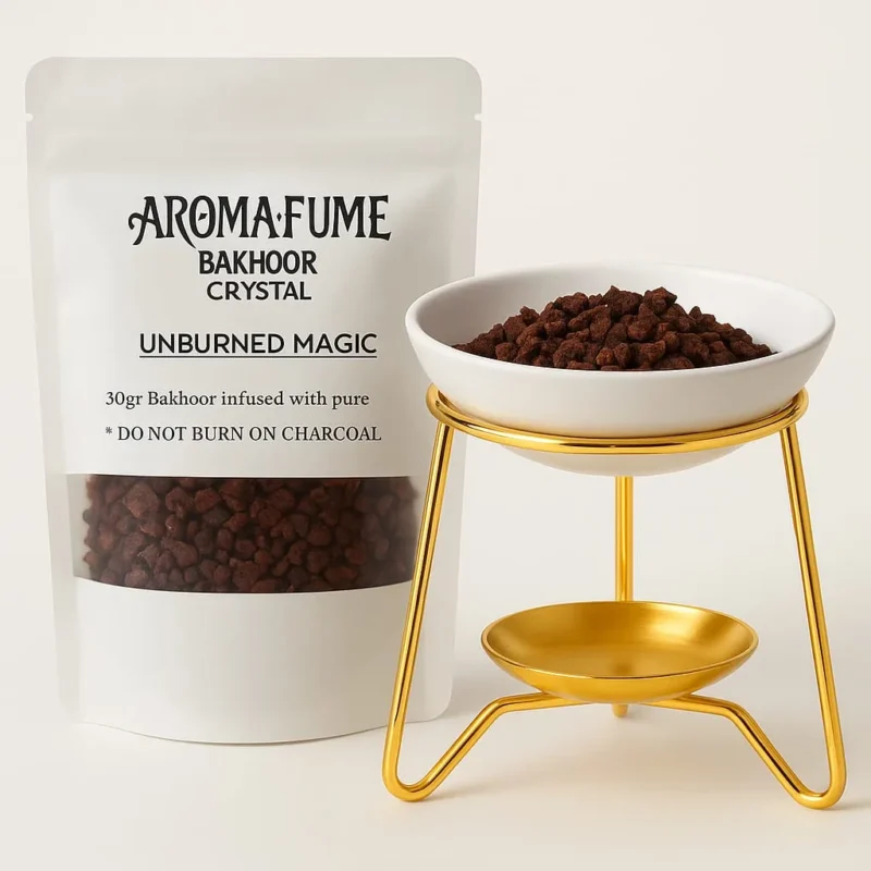 Magie Nearda Crystal Bakhoor 30gr Doar Cu Difuzor Pe Lumanare