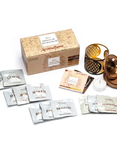 Set Aromaterapie Pastile Si Difuzor Arome De Smirna Copal Benzoin Tamaie