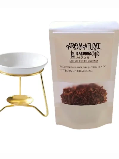 musk bakhoor set tamaie aroma de mosc