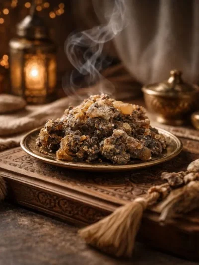 Omani Tamaie Neagra Hojari Boswellia Sacra Bucati Mari 50gr